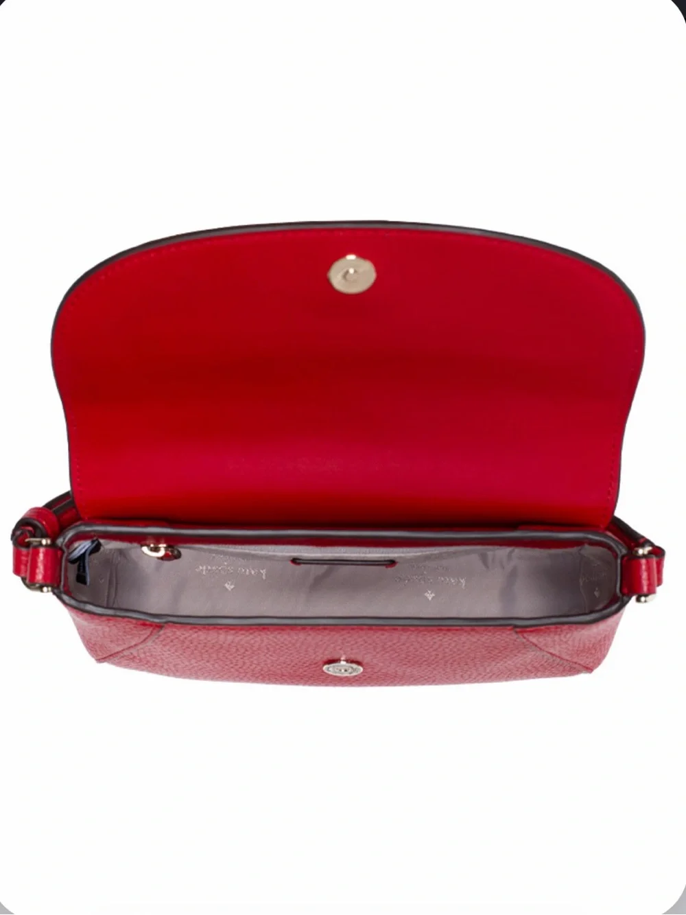 Kate Spade | Monica Leather Mini Flap Crossbody